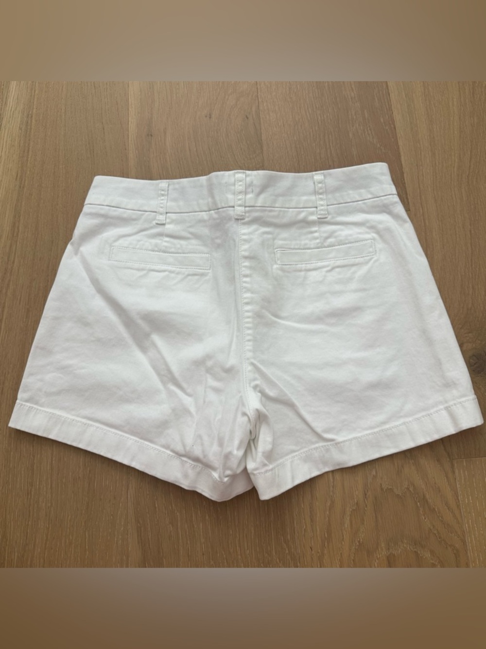 J Crew 3.5" Classic Chino Short White Womens Size 6 - Picture 13 of 16